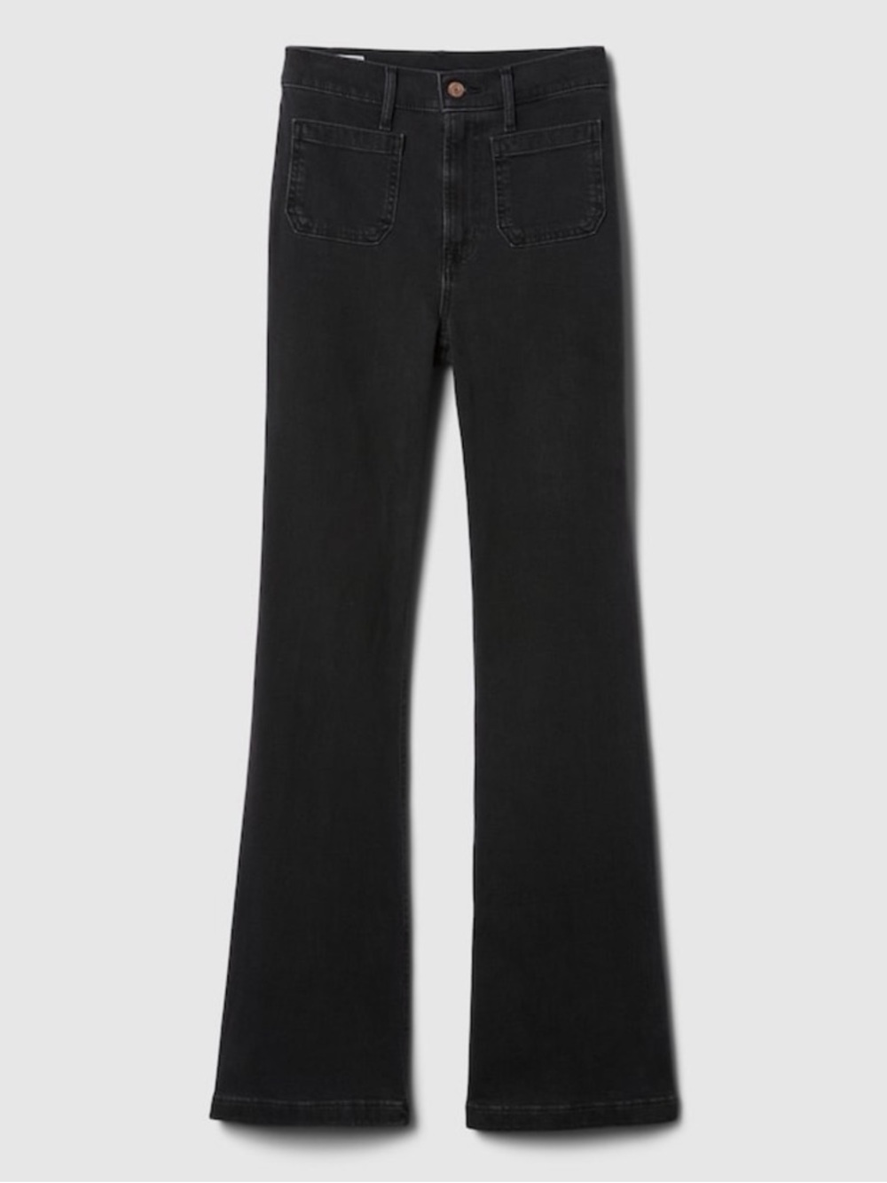 GAP High Rise '70s Flare Jeans with Washwell